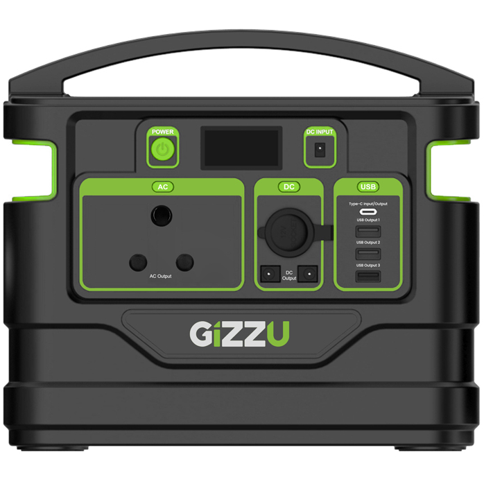 GIZZU 296Wh Portable Power Station 1 x 3 Prong SA Plug Point