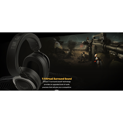 Asus TUF H3 Gaming Headset - Gun Metal - NoveltyHub PTY LTD