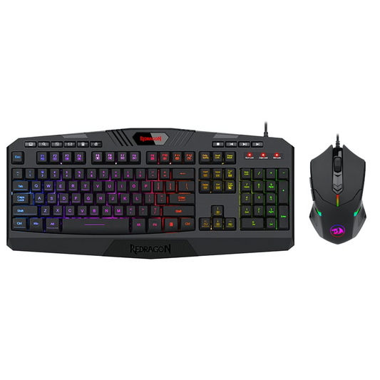 REDRAGON 2IN1 (K503A-RGB|M601) Gaming Combo 1 – Black