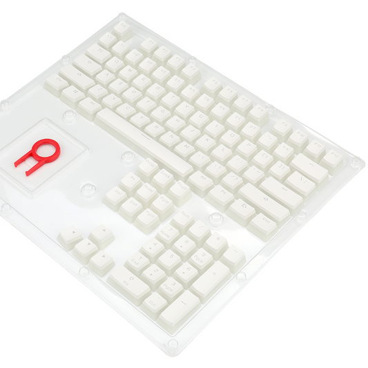 REDRAGON 104 SCARAB Mechanical Key Caps – White