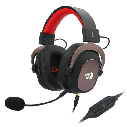 REDRAGON Over-Ear ZEUS 2 USB Gaming Headset – Black