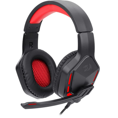 REDRAGON Over-Ear THEMIS Aux Gaming Headset – Black