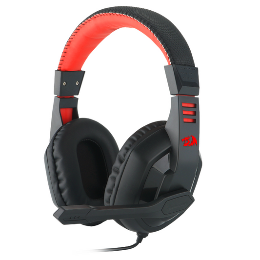 REDRAGON Over-Ear ARES Aux Gaming Headset – Black