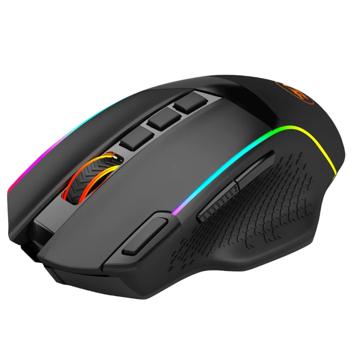 REDRAGON Enlightment 19000DPI RGB Wireless Gaming Mouse – Black