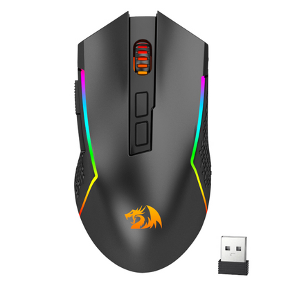 REDRAGON Trident Pro 8000DPI RGB Gaming Mouse – Black