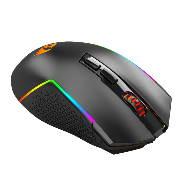 REDRAGON Trident Pro 8000DPI RGB Gaming Mouse – Black