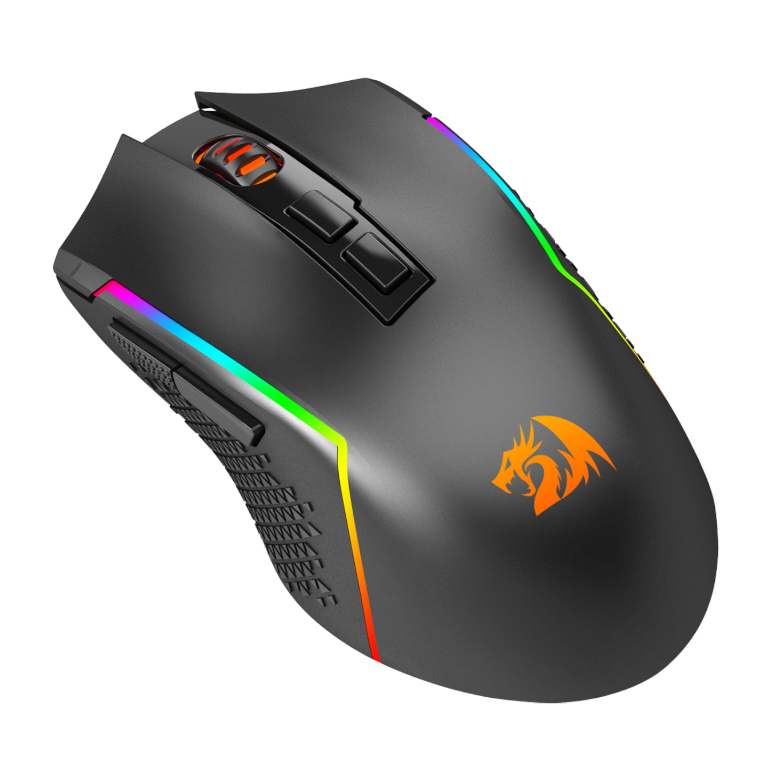 REDRAGON Trident Pro 8000DPI RGB Gaming Mouse – Black