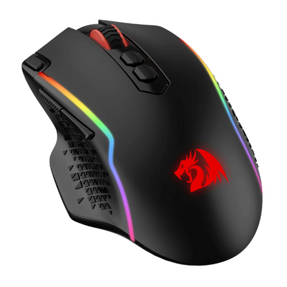 REDRAGON Taipan Pro 10000DPI RGB Wireless Gaming Mouse – Black