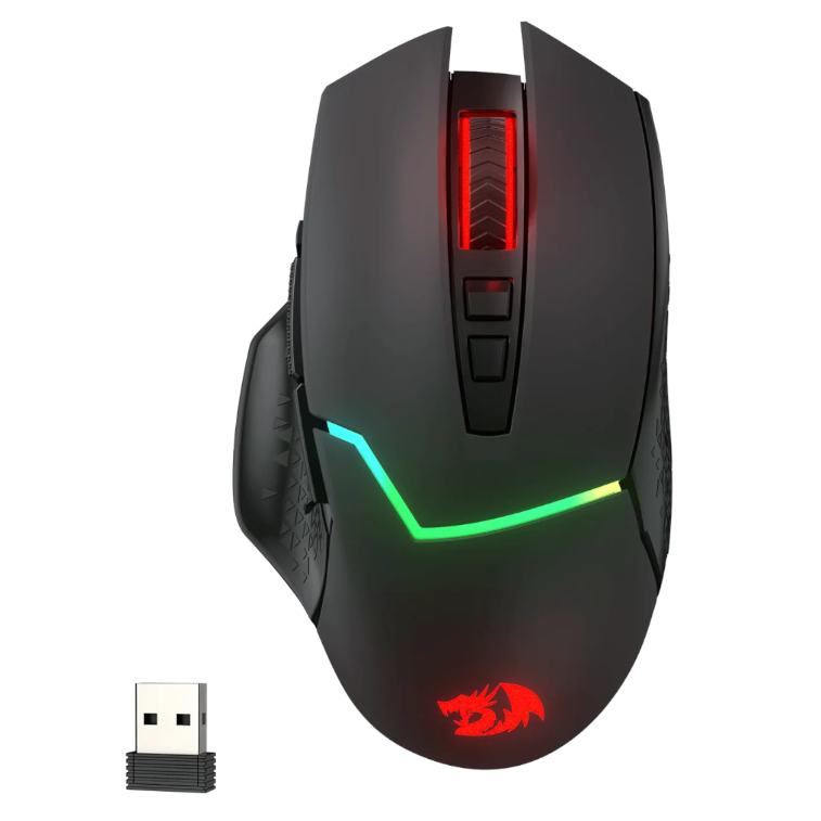 REDRAGON Mirage Pro 8000DPI RGB Wireless Gaming Mouse