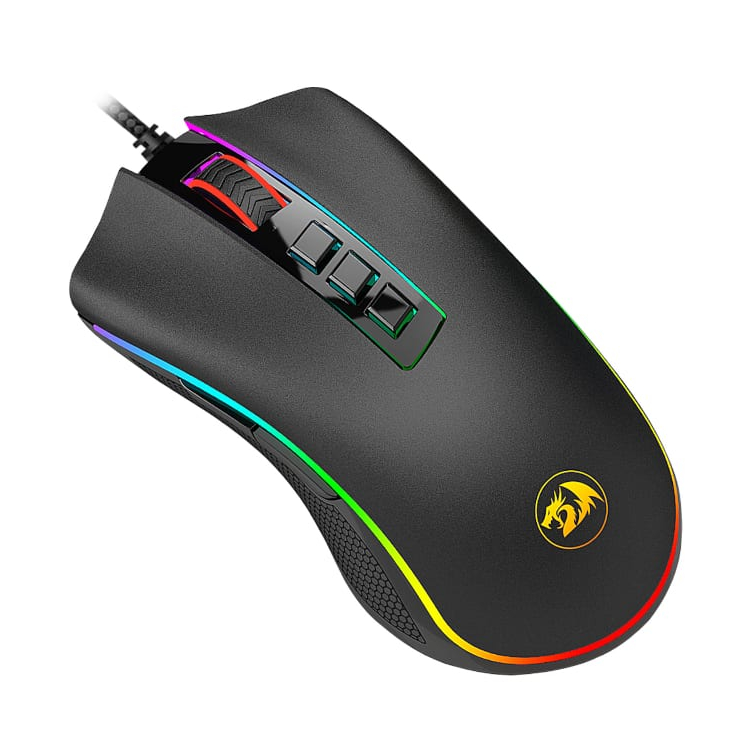 REDRAGON COBRA FPS 32000DPI RGB Gaming Mouse – Black