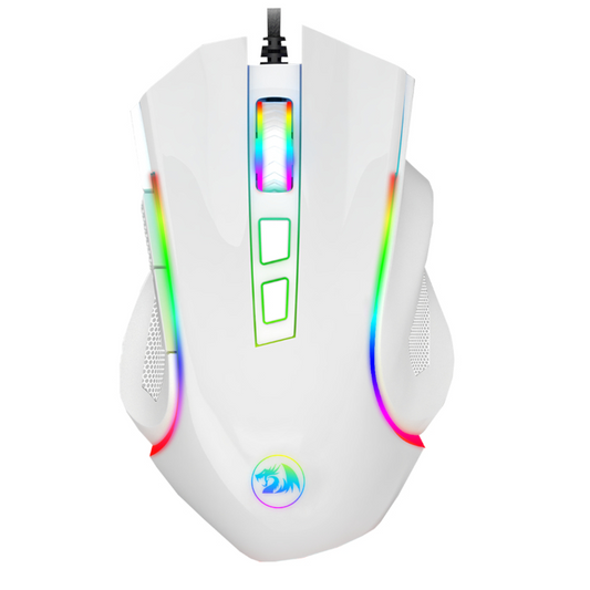 REDRAGON GRIFFIN 7200DPI Gaming Mouse – White