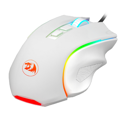 REDRAGON GRIFFIN 7200DPI Gaming Mouse – White