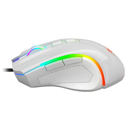 REDRAGON GRIFFIN 7200DPI Gaming Mouse – White