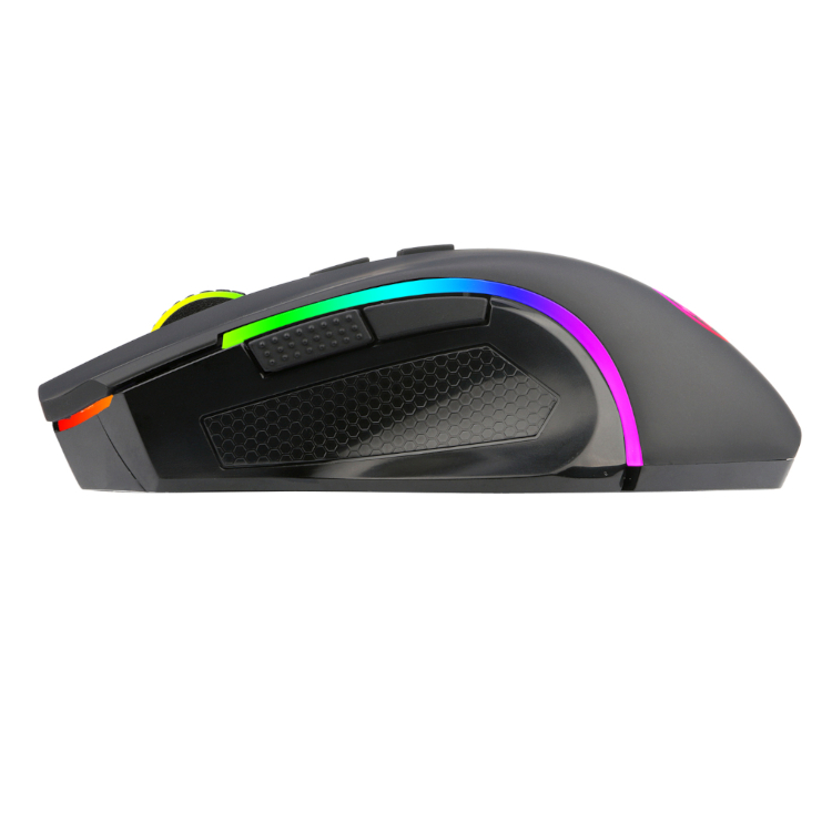 REDRAGON GRIFFIN ELITE 4000DPI RGB Wireless ERGO Gaming Mouse – Black