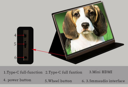 LunaLift Portable Monitor 15.6 inch